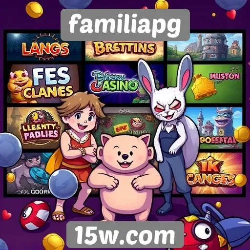 familiapg expande catálogo com novos jogos e modalidades